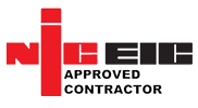 NICEIC-logo for JS Electrical and Solar. Newcastle